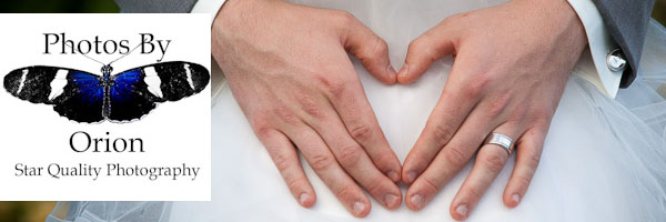 wedding hands in heart